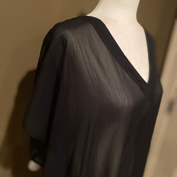 Merona Black Swimsuit Coverup - Picture 4 of 10